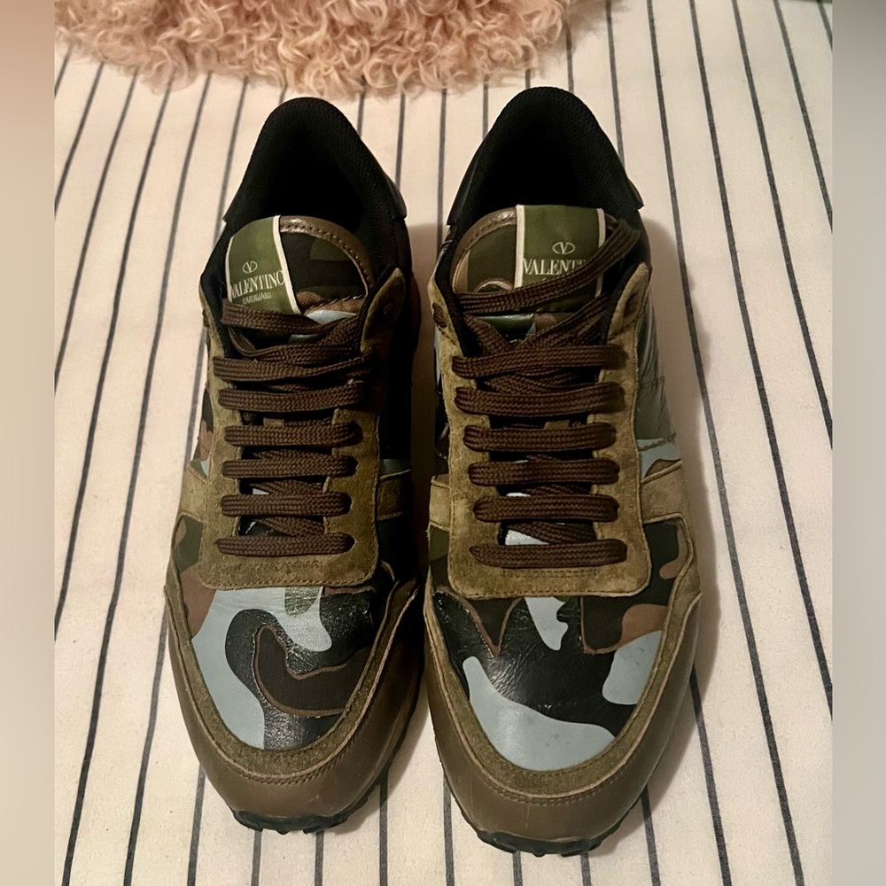 Valentino Garavani Camo Rock runners sneakers